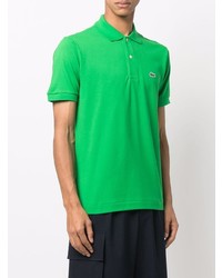 grünes Polohemd von Lacoste