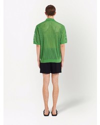 grünes Polohemd von Prada