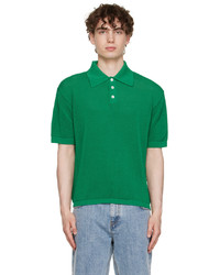 grünes Polohemd von Second/Layer