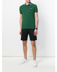 grünes Polohemd von Raf Simons X Fred Perry