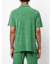 grünes Polohemd von Universal Works