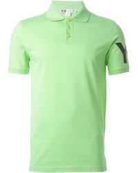 grünes Polohemd von Y-3
