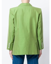 grünes Sakko von Yves Saint Laurent Vintage