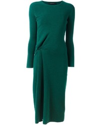 grünes Strick Kleid