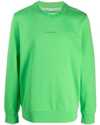 grünes Sweatshirt von Calvin Klein Jeans