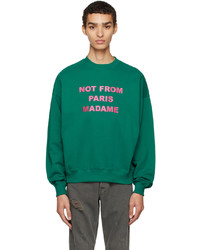 grünes Sweatshirt von Drôle De Monsieur