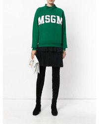 grünes Sweatshirt von MSGM