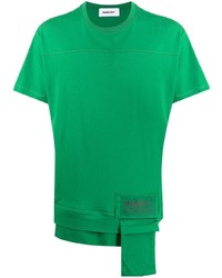 grünes T-Shirt mit einem Rundhalsausschnitt von Ambush