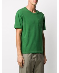grünes T-Shirt mit einem Rundhalsausschnitt von VISVIM