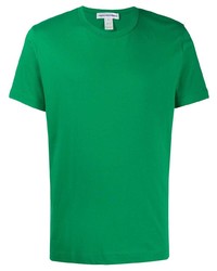 grünes T-Shirt mit einem Rundhalsausschnitt von Comme Des Garcons SHIRT