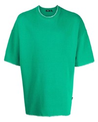 grünes T-Shirt mit einem Rundhalsausschnitt von FIVE CM