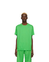 grünes T-Shirt mit einem Rundhalsausschnitt von Givenchy