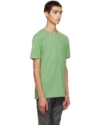 grünes T-Shirt mit einem Rundhalsausschnitt von Gabriela Hearst