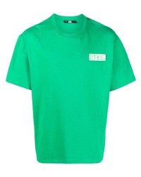 grünes T-Shirt mit einem Rundhalsausschnitt von Karl Lagerfeld