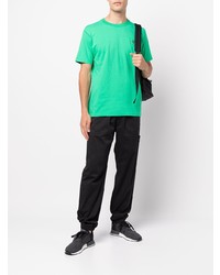 grünes T-Shirt mit einem Rundhalsausschnitt von Stone Island