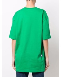 grünes T-Shirt mit einem Rundhalsausschnitt von Ader Error
