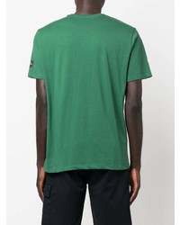 grünes T-Shirt mit einem Rundhalsausschnitt von ECOALF