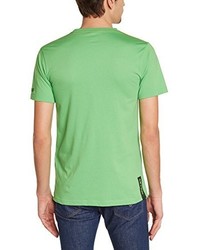 grünes T-Shirt mit einem Rundhalsausschnitt von Millet