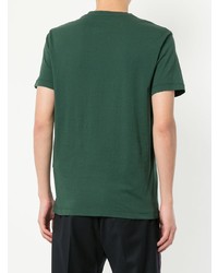 grünes T-Shirt mit einem Rundhalsausschnitt von Kent & Curwen