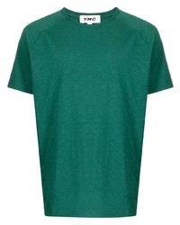 grünes T-Shirt mit einem Rundhalsausschnitt von YMC