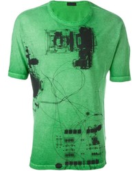 grünes T-shirt von Diesel Black Gold