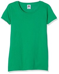 grünes T-shirt von Fruit of the Loom