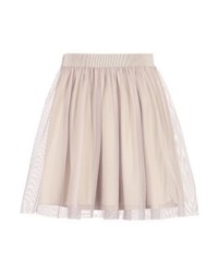 hellbeige A-Linienrock von Only