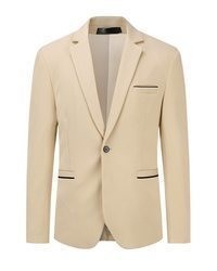 hellbeige Anzug von Allthemen