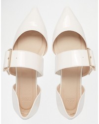 hellbeige Ballerinas von Asos