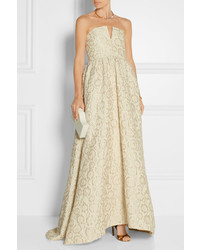 hellbeige Ballkleid von Alice + Olivia