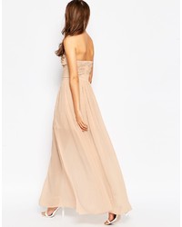 hellbeige Ballkleid von Asos