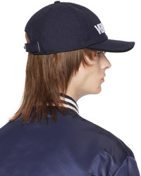 hellbeige Baseballkappe mit Hahnentritt-Muster von Versace