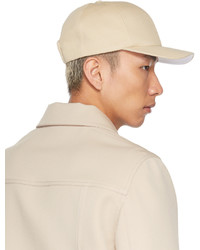 hellbeige Baseballkappe von Courrèges