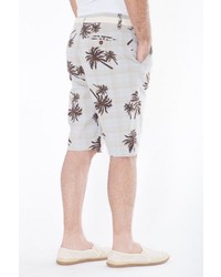 hellbeige bedruckte Shorts von DANIEL DAAF