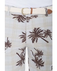 hellbeige bedruckte Shorts von DANIEL DAAF