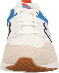 hellbeige bedruckte Sportschuhe von New Balance