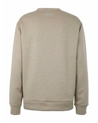 hellbeige bedrucktes Sweatshirt von Burton