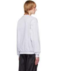 hellbeige bedrucktes Sweatshirt von Online Ceramics