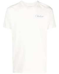 hellbeige bedrucktes T-Shirt mit einem Rundhalsausschnitt von Pendleton