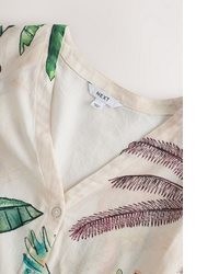 hellbeige bestickte Bluse von NEXT