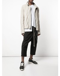 hellbeige Bikerjacke von Rick Owens