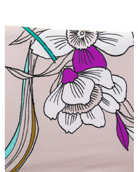 hellbeige Bikinihose mit Blumenmuster von Carine Gilson