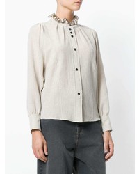 hellbeige Bluse mit Knöpfen von Isabel Marant Etoile