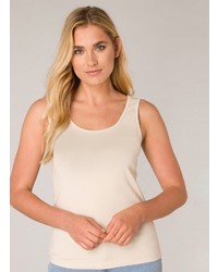 hellbeige Bluse von Base Level