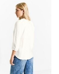 hellbeige Bluse von Cecil