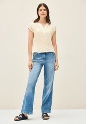 hellbeige Bluse von Cecil