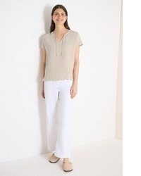 hellbeige Bluse von Cecil