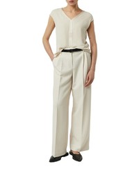 hellbeige Bluse von Comma