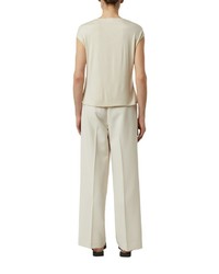 hellbeige Bluse von Comma