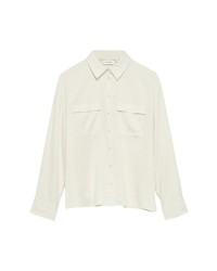 hellbeige Bluse von Comma
